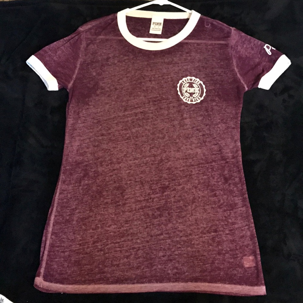sheer purple vs PINK shirt